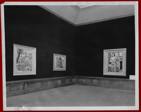 Eric Isenburger’s works in the Knoedler Gallery, New York