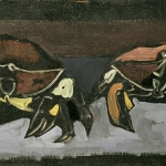 Crabs Emerging 11x24.25 1952