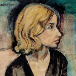 An Actress 25 1/2 x 18 1/2 ca. 1930 Oil on muslin Kunstmuseum Solingen/CPA
