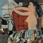 Figure Painting 42 x 30 1944