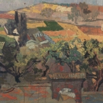 Landscape at Biot 24 x 34 1/8 1965