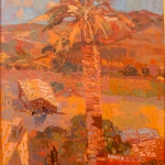 The Palm Tree, Biot 39 1/2 x 28 1/2 1965