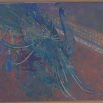 Peacock I 26 x 32 1970