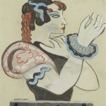 Jula Geris gouache poster 1935