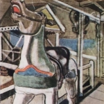 Roar of the Wooden Horse 40 1/2 x 30 1947