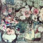 Flowers 20 x 24 1/4 Sweden 1937