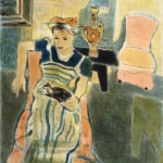 Girl with a Cat 39 5/8 x 32 1939 MOMA