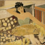 Dancer Resting 24.25x30.25 1945