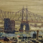 Queensborough Bridge 24 x 30 1945