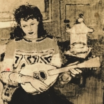 Girl with Mandolin 40 x 30 1945