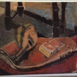 Interior with Mandolin 25 x 31 1945