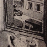 Still-life at the Window 21 x 15 1942