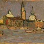 Riva del Sciavoni 12x25 Venice, 1966
