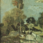 Road at Mougins 25 x 19 3/4 1964