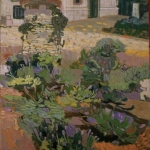 Water Tower at Cap Ferrat 29x24 1973-74