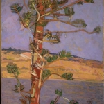 Sea at Ericera 40x30 Portugal, 1976