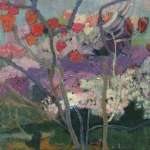 Blooming Bushes 13 x 19 1980 UMW