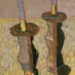Blue Candles 28.5x21 1983