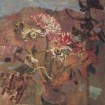 Landscape with Flowers